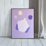 ABS art blue and purple 010