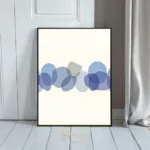 ABS art blue circles 012
