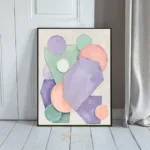 ABS art geometric colors 050