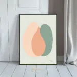 ABS art piece with three distinct colors 091