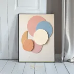 ABS art pink and blue 092