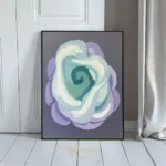 ABS art purple spiral 101