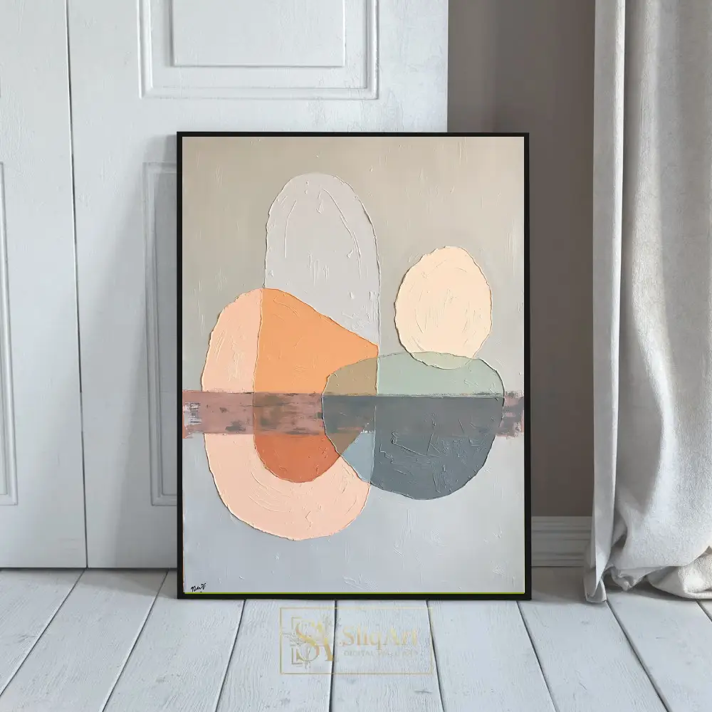 Earthy Organic Abstraction - Textured Modern Wall Art