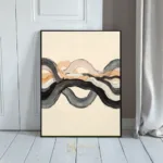 ABS art wavy lines 119