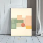 ABS art with shapes and geometric patterns 122