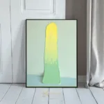 ABS art yellow green blue 185