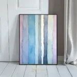 ABS artwork blue purple stripes 163