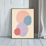 ABS artwork four circles 166