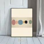 ABS colorful art with a color wheel at the bottom 320