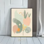 ABS colorful floral illustration 341