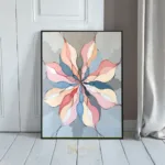 ABS colorful floral wreath 342