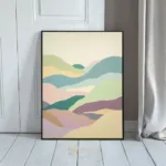 ABS colorful hillside 345