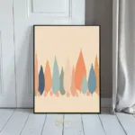 ABS colorful pine trees 352