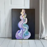 ABS colorful tie dye 356