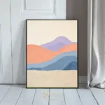 ABS desert landscape with mountain 361