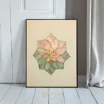 ABS floral artwork 367