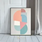 ABS geometric art wall 381