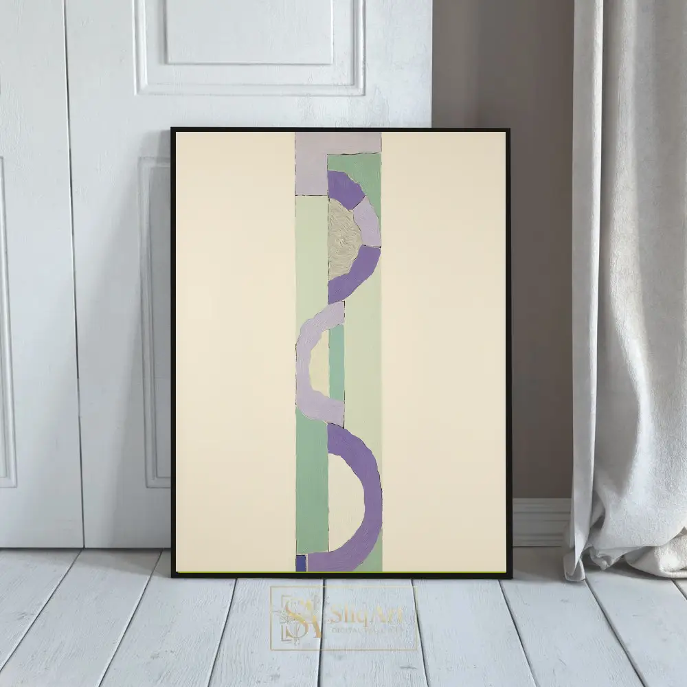 Teal Ocean Waves Impasto Abstract Canvas Art