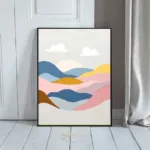 ABS landscape artwork mountains 388