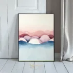 ABS landscape pink blue 389