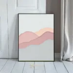 ABS landscape pink mountains 390