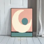 ABS moonlit wave art poster 405