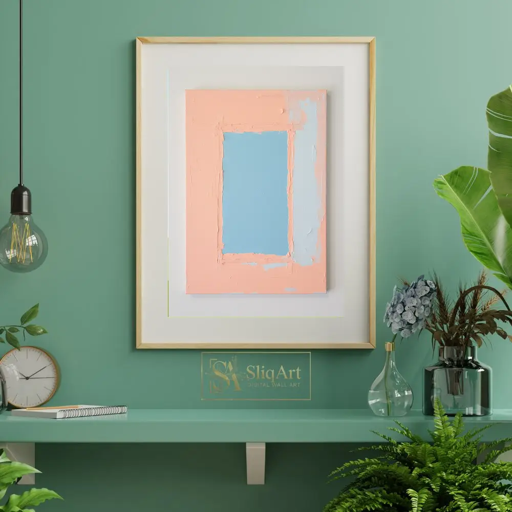 ABS-painted-frame-wall-art-425-06 ABS painted frame wall art 425