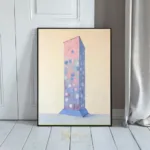 ABS polka dot tower 432