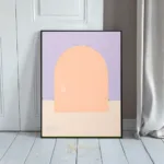 ABS purple arched architecture 437