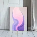 ABS purple swirls artwork 449