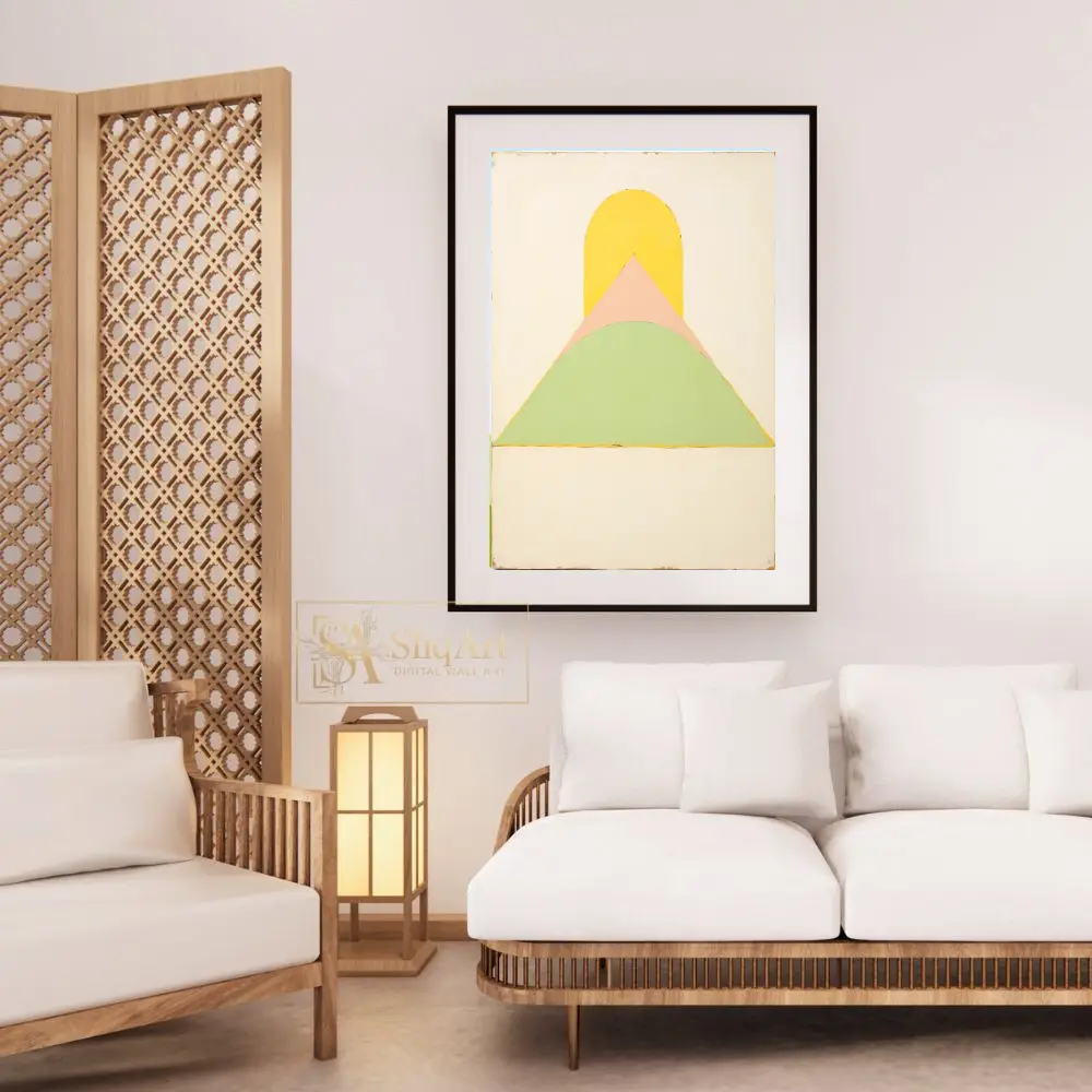 ABS-triangle-above-circle-colorful-art-490-03 ABS triangle above circle colorful art 490