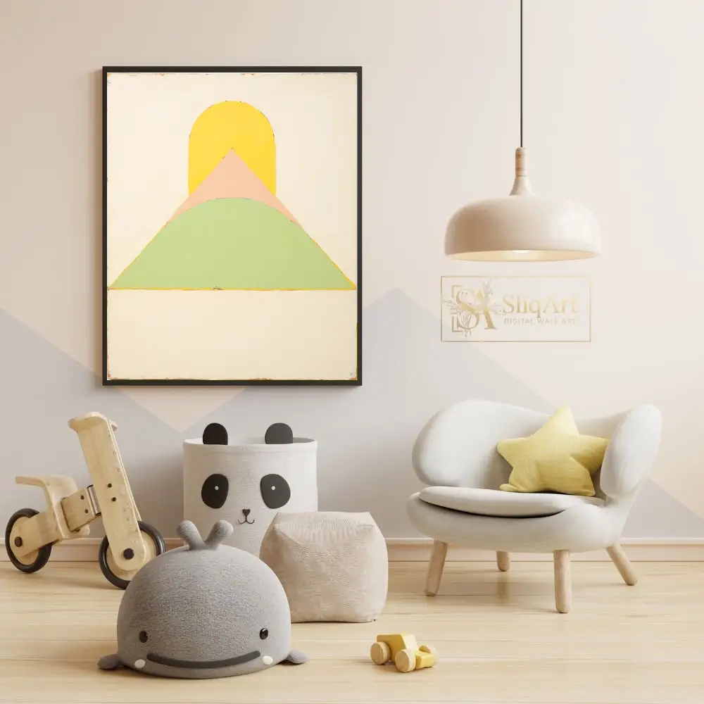 ABS-triangle-above-circle-colorful-art-490-05 ABS triangle above circle colorful art 490