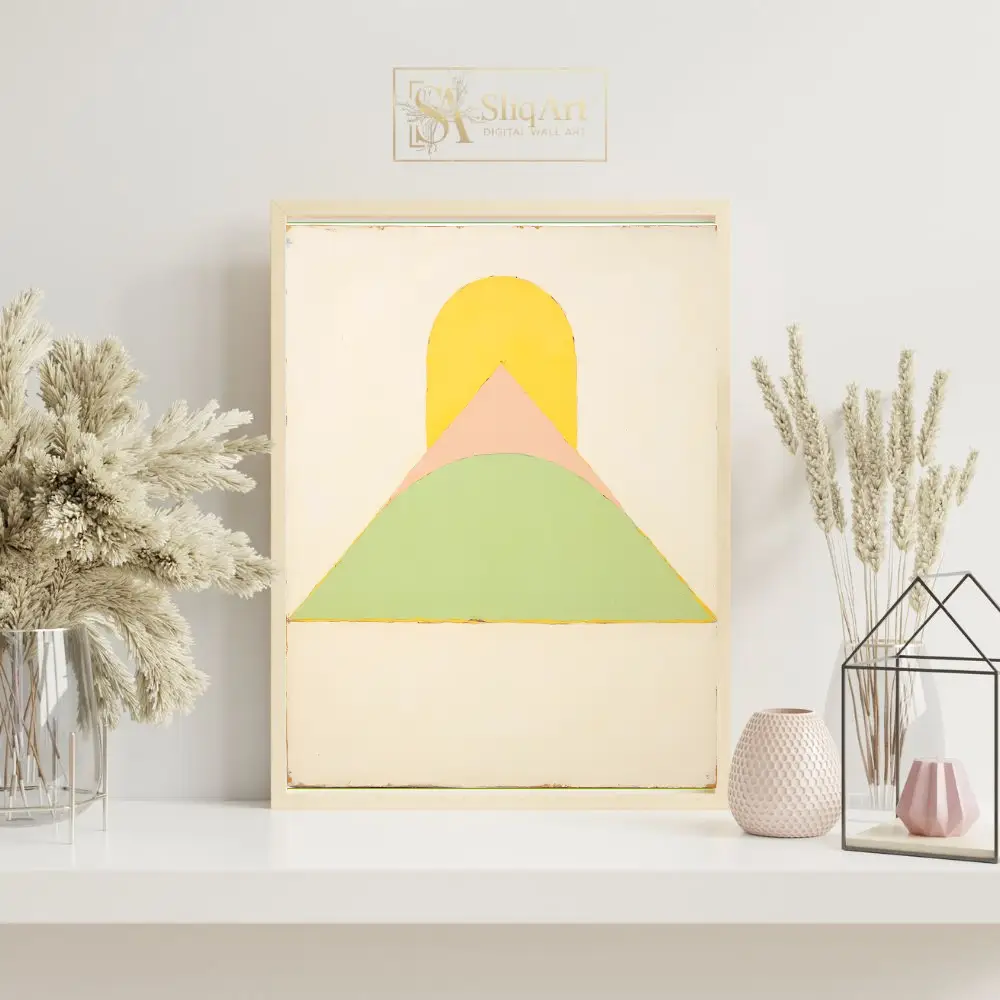 ABS-triangle-above-circle-colorful-art-490-07 ABS triangle above circle colorful art 490