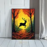 ANI autumn deer in forest 023