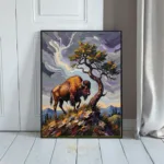 ANI bison mountain landscape 039