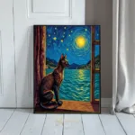 ANI black cat in window 043