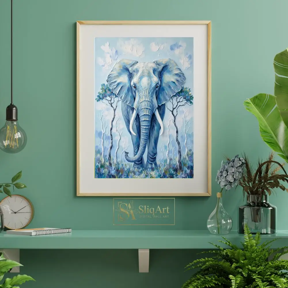 ANI-blue-elephant-van-gogh-style-046-06 ANI blue elephant van gogh style 046