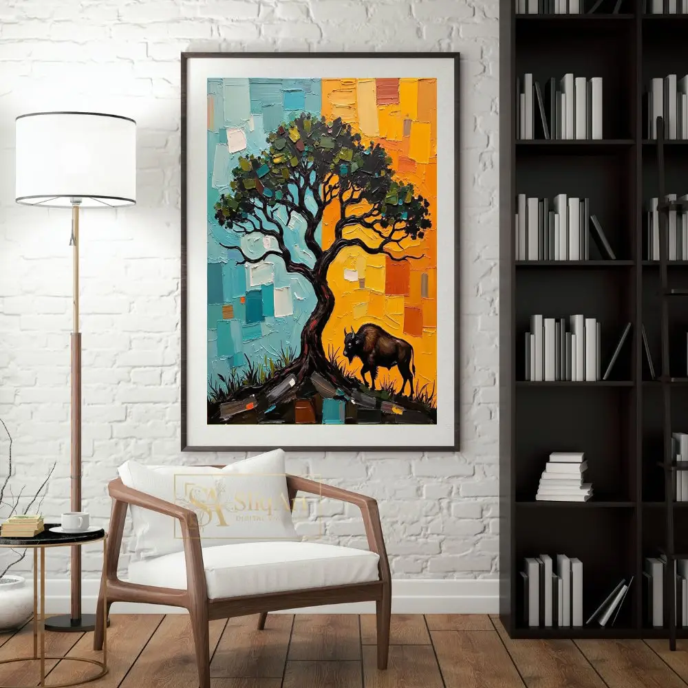 ANI-buffalo-under-tree-058-04 ANI buffalo under tree 058