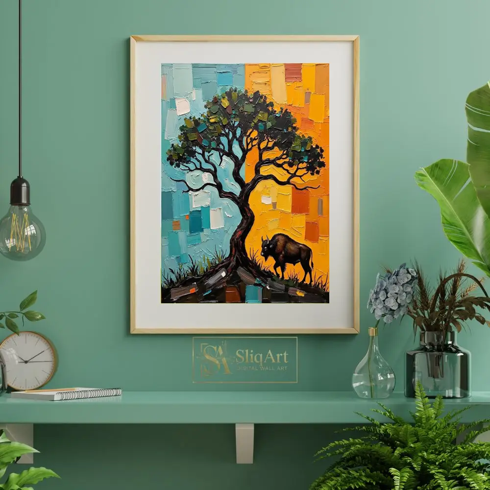 ANI-buffalo-under-tree-058-06 ANI buffalo under tree 058