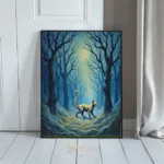 ANI cat in forest at night 079