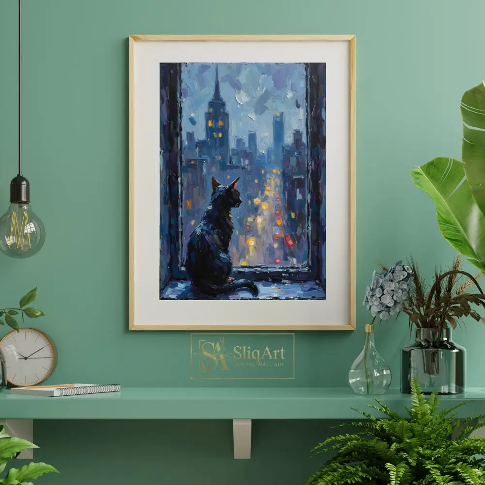 ANI-cat-sitting-at-window-sill-099-06 ANI cat sitting at window sill 099