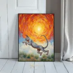 ANI cheetah sunset 114