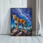 ANI cheetah under night sky 115
