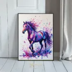 ANI colorful horse artwork 121