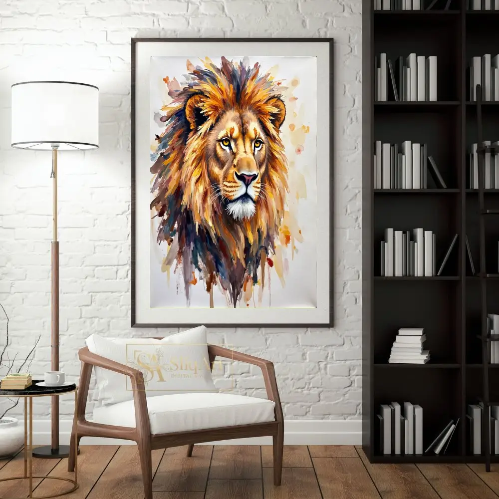 ANI-colorful-lion-artwork-122-04 ANI colorful lion artwork 122