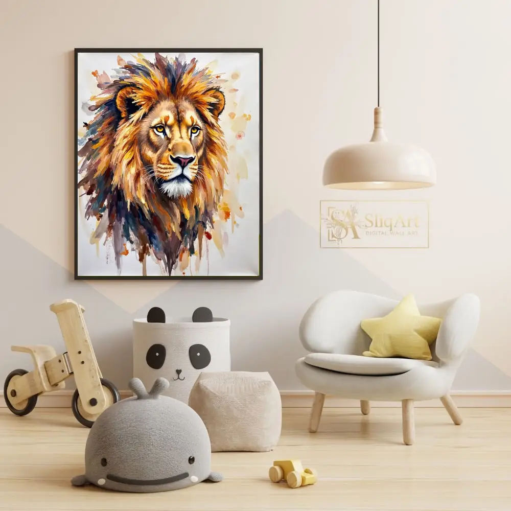 ANI-colorful-lion-artwork-122-05 ANI colorful lion artwork 122