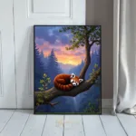 ANI cozy forest fox 126