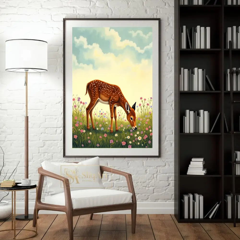 ANI-cute-deer-in-flowers-129-04 ANI cute deer in flowers 129