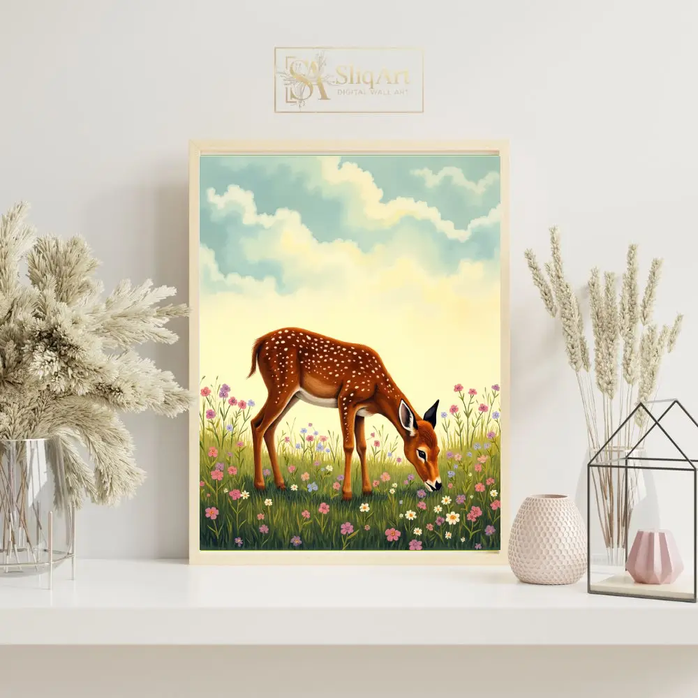 ANI-cute-deer-in-flowers-129-07 ANI cute deer in flowers 129