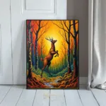 ANI deer amongst trees 132